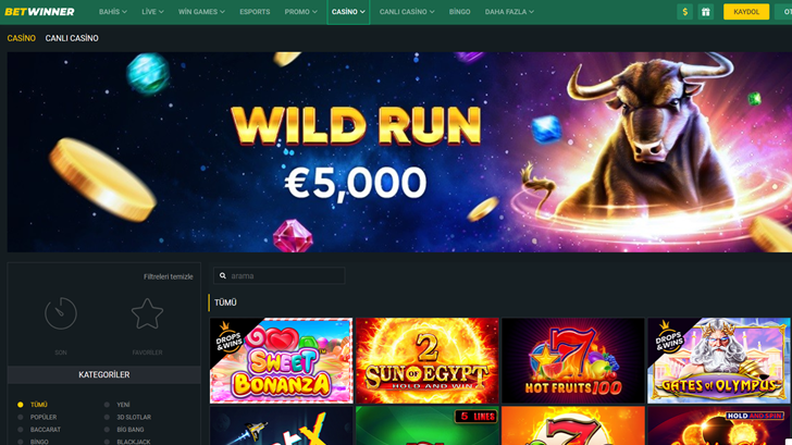 Betwinner Giriş