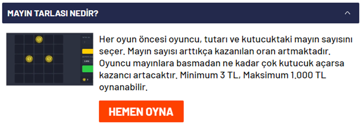 Mayın Tarlası Oyna
